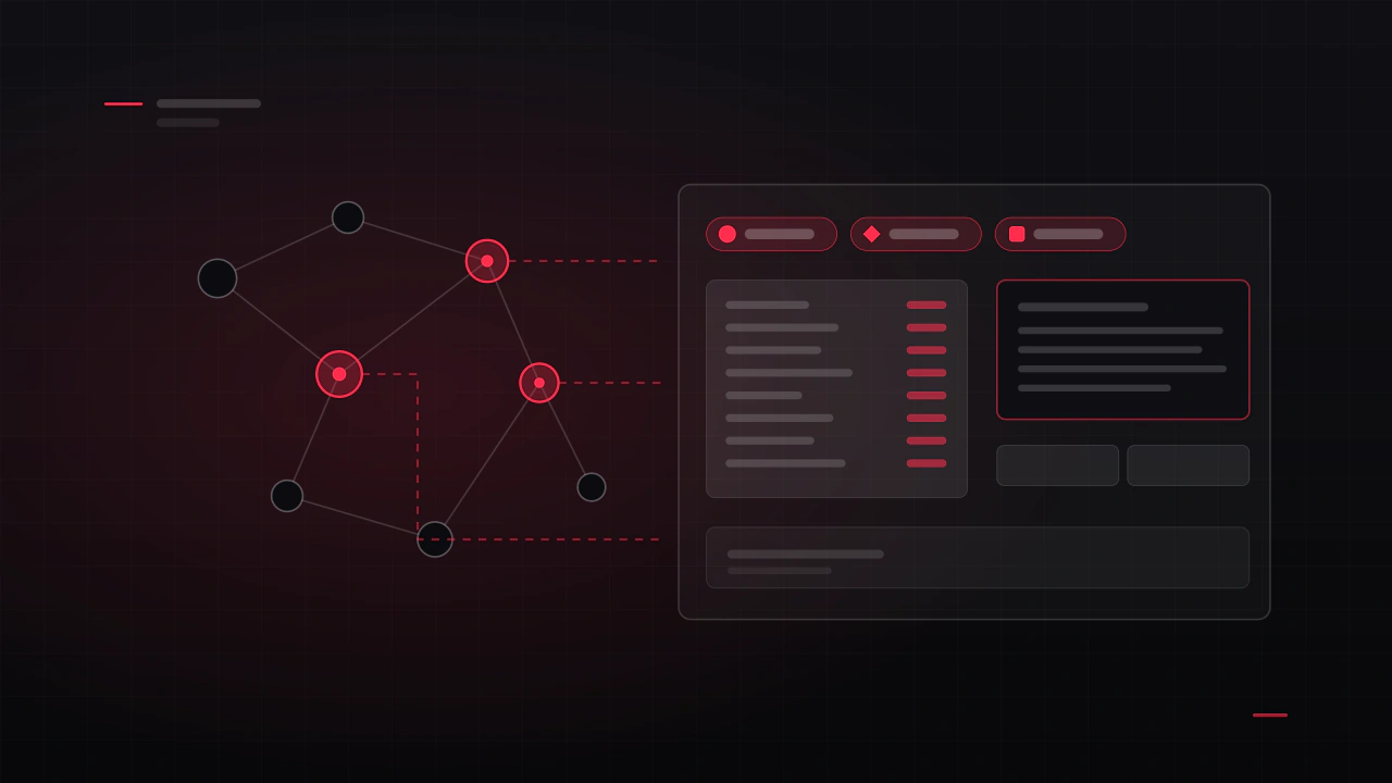 A system diagram on one side and the screen it forces on the other, with three currencies and a hidden modifier tracing to the clutter they cause
