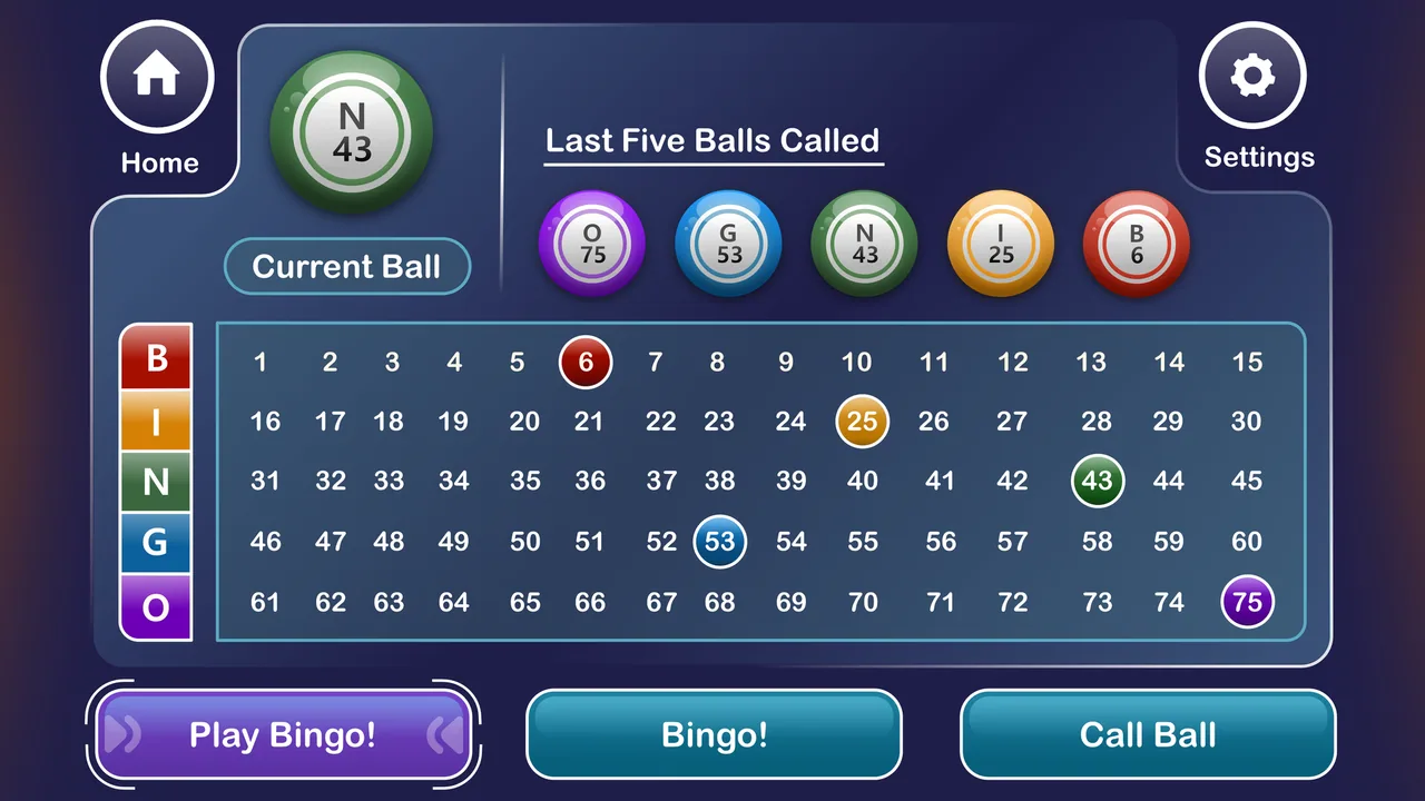 Game UI/UX Design for TSOlife: Bingo